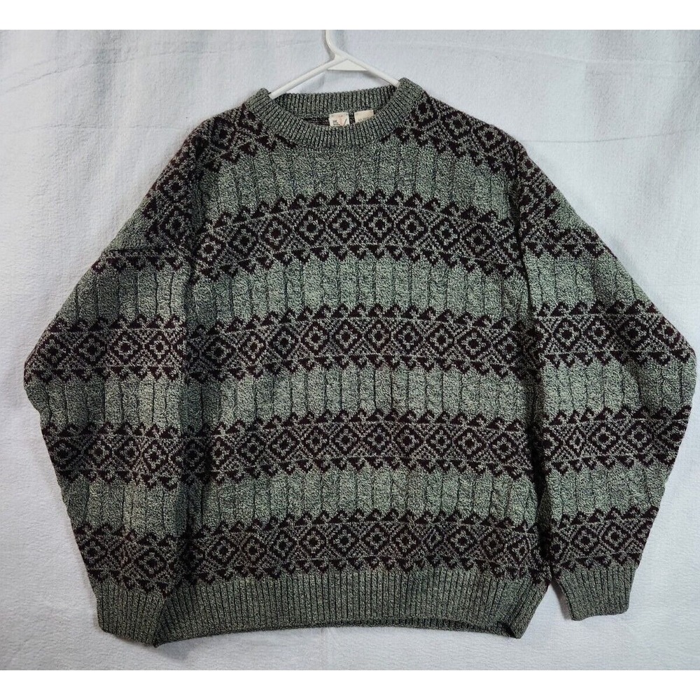 Vittoria Mens Long Sleeve Sweater Pullover Italy‎ Size XL See Measurements